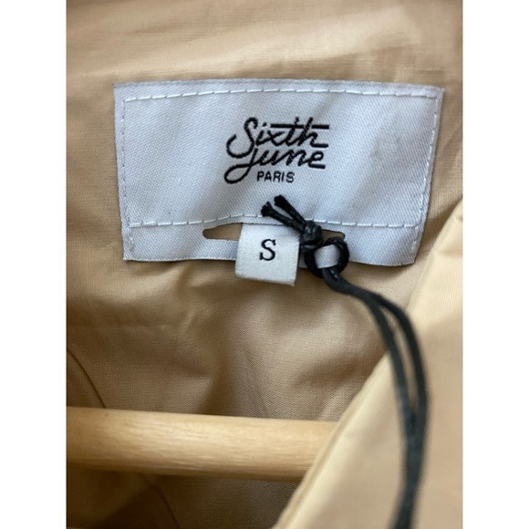 NWT Sixth June Paris Men's S Beige Button Up Shirt - Picture 7 of 8